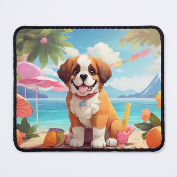 Item preview, Seaside St Bernard designed and sold by NeatThingLover.