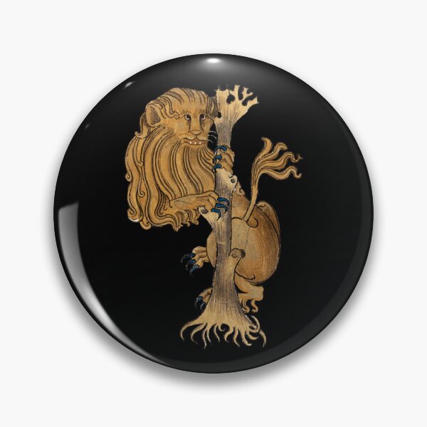 Item preview, Weird Medieval Lion on a Tree designed and sold by elinaarbidane.
