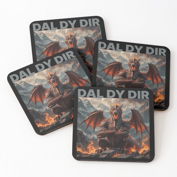 Item preview, DAL DY DIR YN GYMRAEG GREY designed and sold by Marni Scofidio Desi9ns.