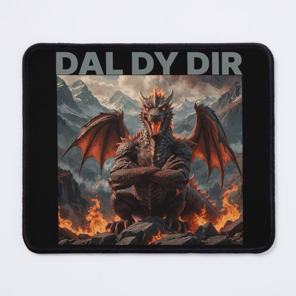 Item preview, DAL DY DIR YN GYMRAEG GREY designed and sold by Marni Scofidio Desi9ns.