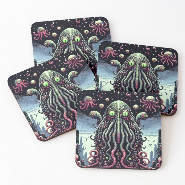 Item preview, The Cthulhu Mythos - Cosmic Horrors From Deep Space vol.3 designed and sold by janarspixels.