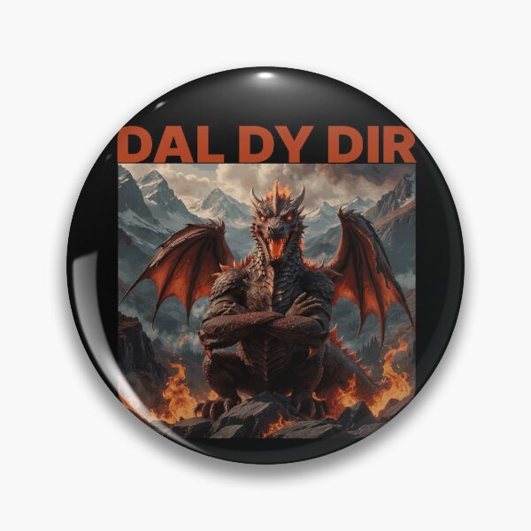 Item preview, DAL DY DIR YN GYMRAEG BURNT SIENNA designed and sold by Marni Scofidio Desi9ns.