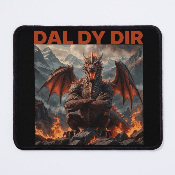 Item preview, DAL DY DIR YN GYMRAEG BURNT SIENNA designed and sold by Marni Scofidio Desi9ns.