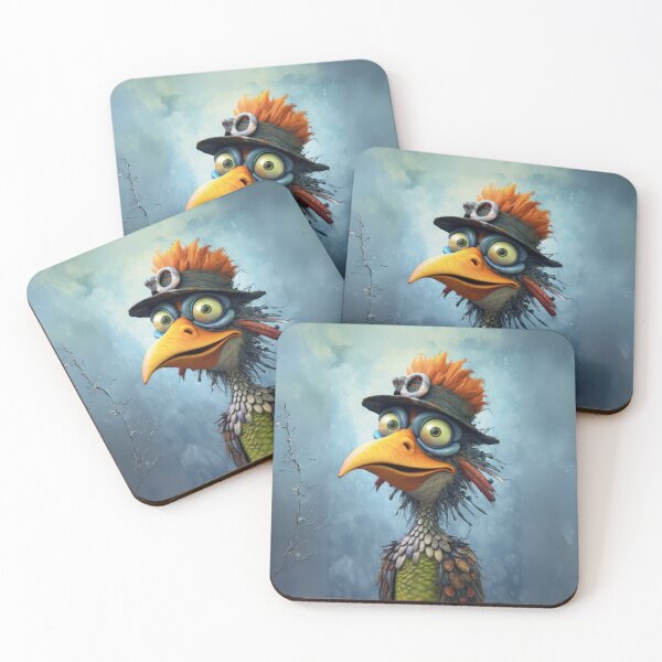 Item preview, Surreal Hawk with a Huge Grin designed and sold by Sillytoe.