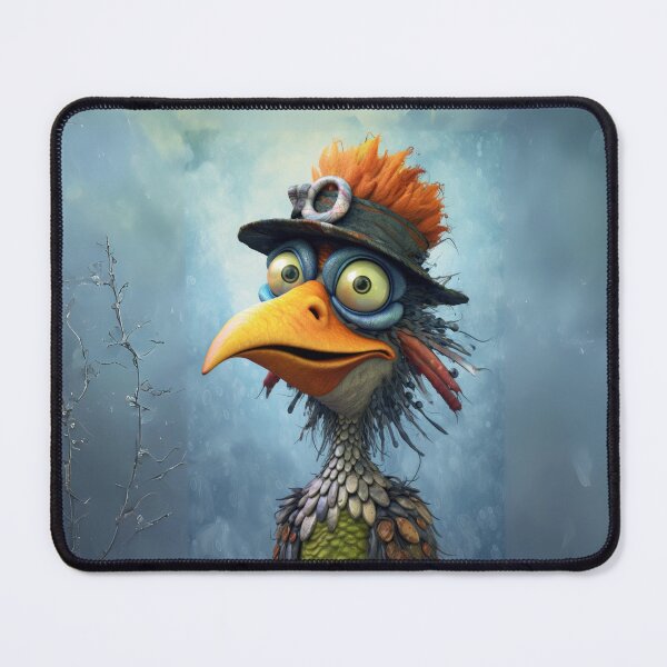 Item preview, Surreal Hawk with a Huge Grin designed and sold by Sillytoe.