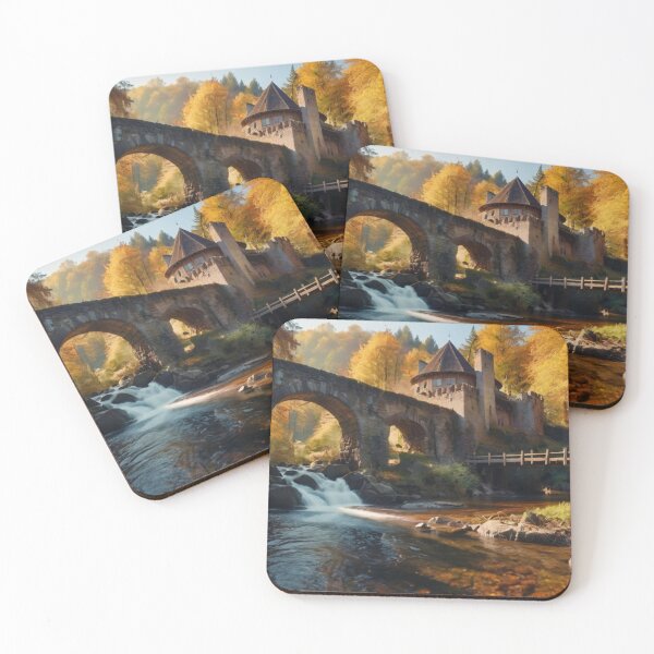 Item preview, Castle of the Autumn River designed and sold by BlareBlare.