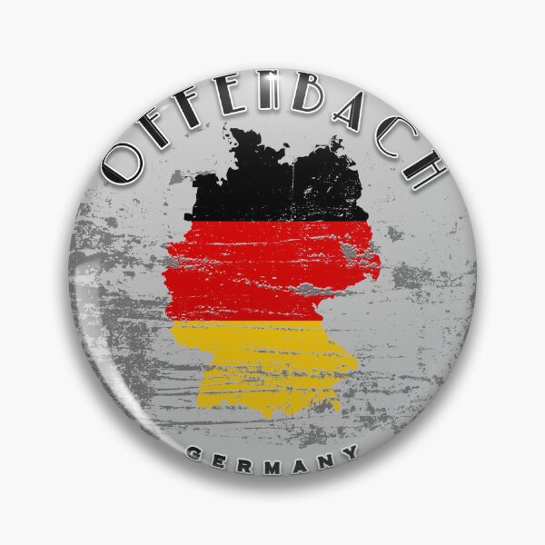 Item preview, Offenbach Germany Flag Worn  designed and sold by World Designs.