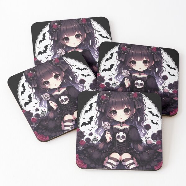 Item preview, Cute Halloween Goth Girl designed and sold by StickyGuys.
