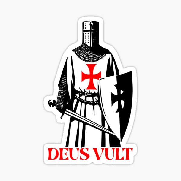 Item preview, Deus Vult -  The Templar Knight designed and sold by PifPafPuf.