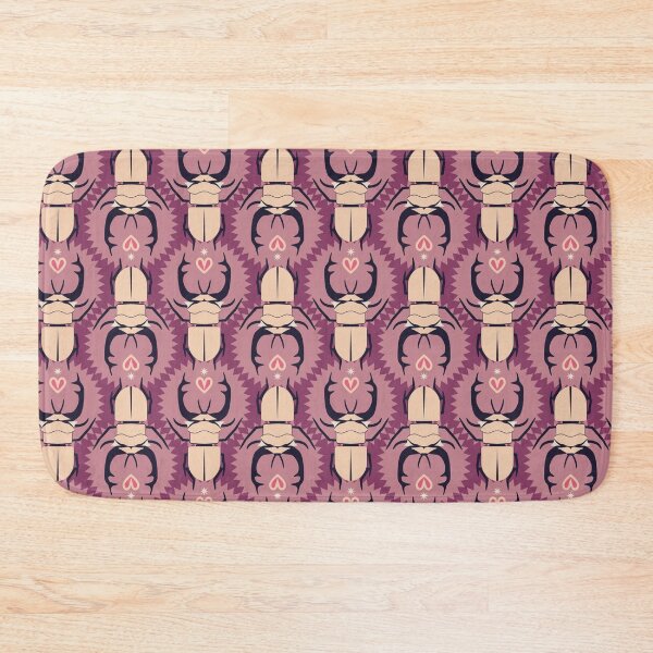 Item preview, Rhinoceros beetle, Dark lilac background designed and sold by Alex  Blud.
