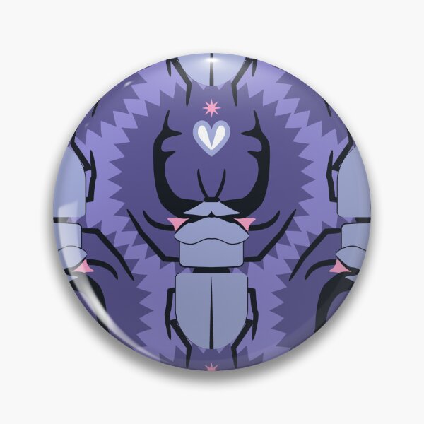 Item preview, Rhinoceros beetle, Purple background designed and sold by Alex  Blud.