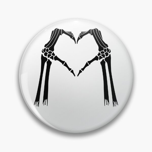 Item preview, I Heart You Skeleton Hand Bones designed and sold by Henrylizarraga.