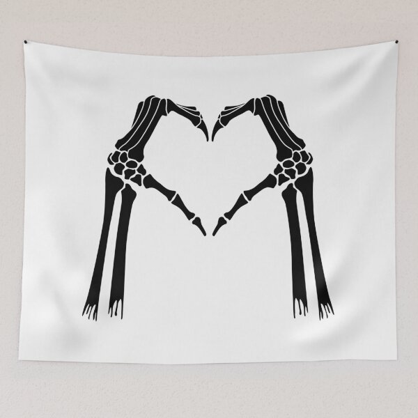 Item preview, I Heart You Skeleton Hand Bones designed and sold by Henrylizarraga.