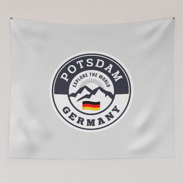 Item preview, Potsdam Germany Black and White Crest designed and sold by World Designs.