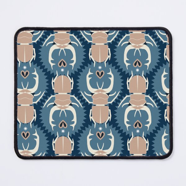 Item preview, Rhinoceros beetle, Dark blue background designed and sold by Alex  Blud.