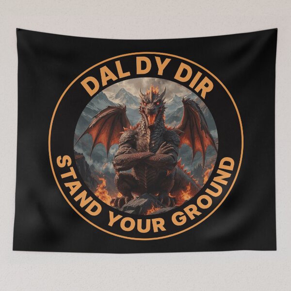 Item preview, DAL DY DIR STAND YOUR GROUND BLACK 3 designed and sold by Marni Scofidio Desi9ns.