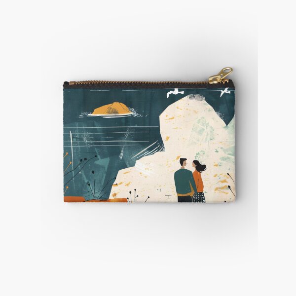 Item preview, Lovers at the lighthouse, Scandinavian island designed and sold by NordicArtPrint.