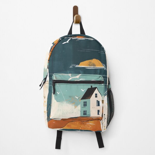 Item preview, Lovers at the lighthouse, Scandinavian island designed and sold by NordicArtPrint.