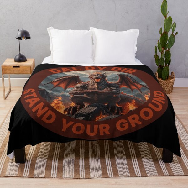 Item preview, DAL DY DIR STAND YOUR GROUND RED 3 designed and sold by Marni Scofidio Desi9ns.