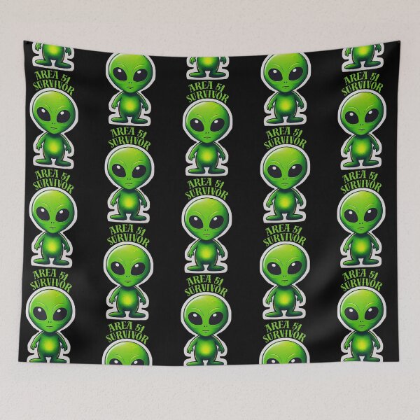 Item preview, Area 51 Survivor designed and sold by Krispystarfish.