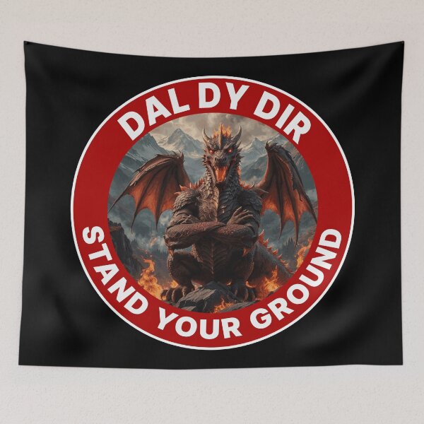 Item preview, DAL DY DIR STAND YOUR GROUND RED 2 designed and sold by Marni Scofidio Desi9ns.