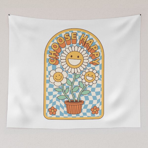Item preview, Choose Happy Flower Smiley Face designed and sold by AtelierA26.