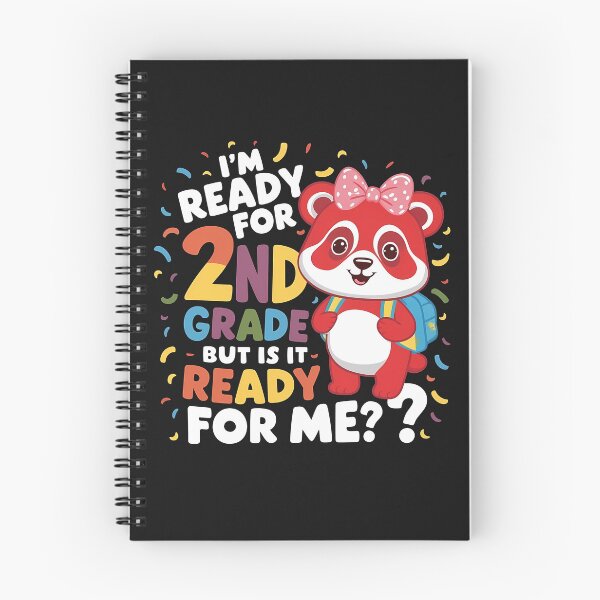 Item preview, I'm Ready For 2nd Grade But Is It Ready For Me Cute Red Panda designed and sold by WildPalette-Art.