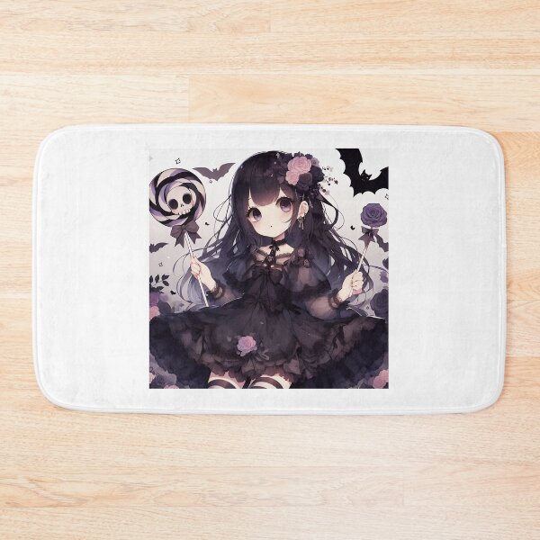 Item preview, Anime Goth-Girl With A Lolipop designed and sold by StickyGuys.