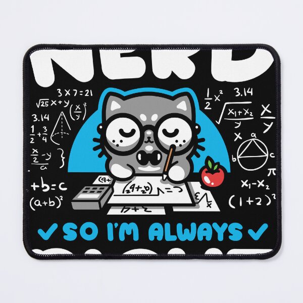 Item preview, Math Nerd designed and sold by DemonigoteCamis.