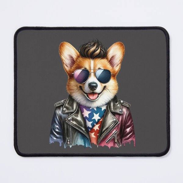 Item preview, Welsh Corgi Rock Star designed and sold by 93-Store.