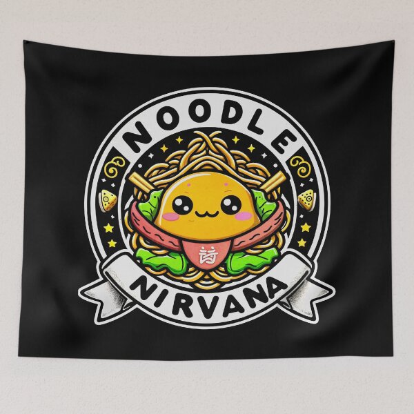 Item preview, NOODLE NIRVANA: A Flavorful Journey to Noodle Paradise designed and sold by SplashTastic.