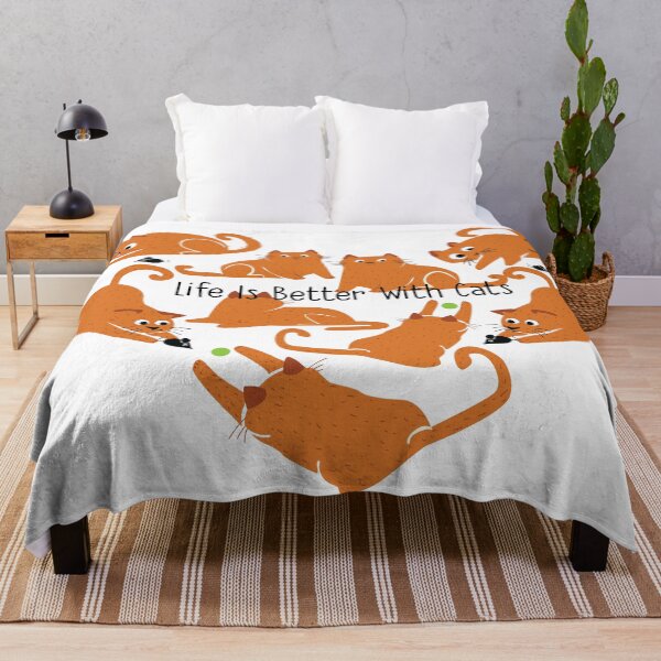 Item preview, Life Is Better With Cats designed and sold by PMSNshop.