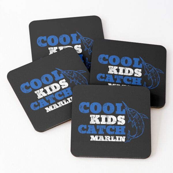 Item preview, Marlin Fishing Cool Kids Catch Marlin Vintage White designed and sold by kapsell.