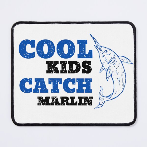 Item preview, Marlin Fishing Cool Kids Catch Marlin Vintage Black designed and sold by kapsell.