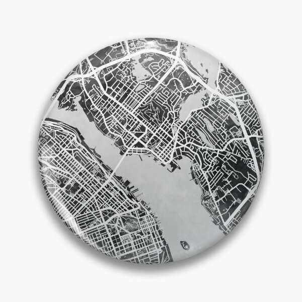 Item preview, Halifax Street Map designed and sold by ArtPrints.