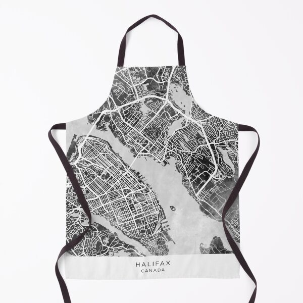 Item preview, Halifax Street Map designed and sold by ArtPrints.