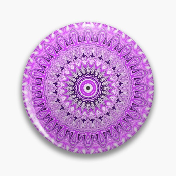 Item preview, Purple Mandala with Purple Hearts designed and sold by KaSaPo.