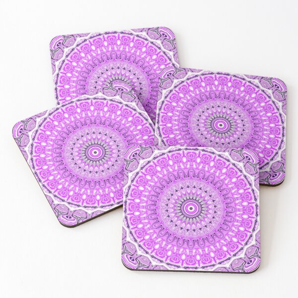 Item preview, Purple Mandala with Purple Hearts designed and sold by KaSaPo.
