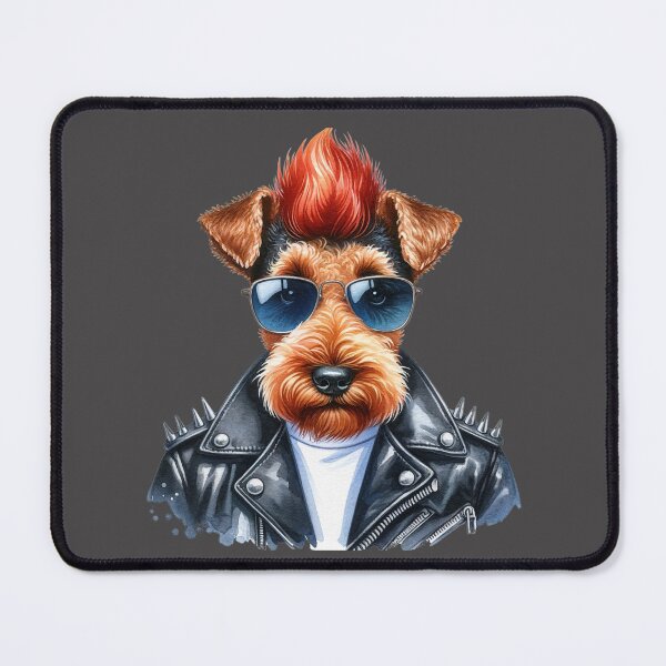 Item preview, Welsh Terrier Rock Star designed and sold by 93-Store.