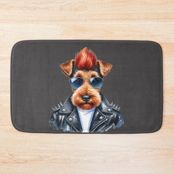 Item preview, Welsh Terrier Rock Star designed and sold by 93-Store.