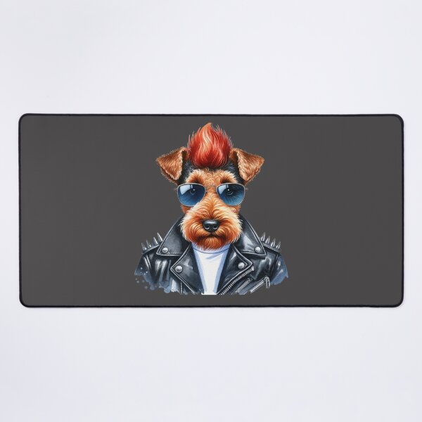 Item preview, Welsh Terrier Rock Star designed and sold by 93-Store.