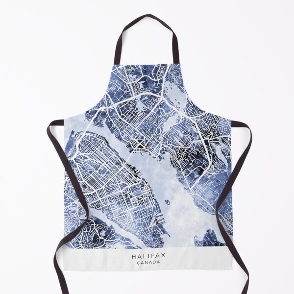Item preview, Halifax Street Map designed and sold by ArtPrints.
