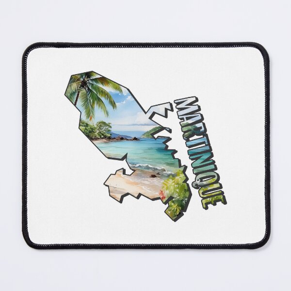 Item preview, Martinique watercolor map designed and sold by Motivburg.