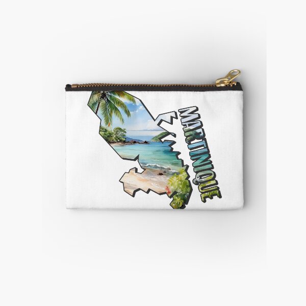 Item preview, Martinique watercolor map designed and sold by Motivburg.