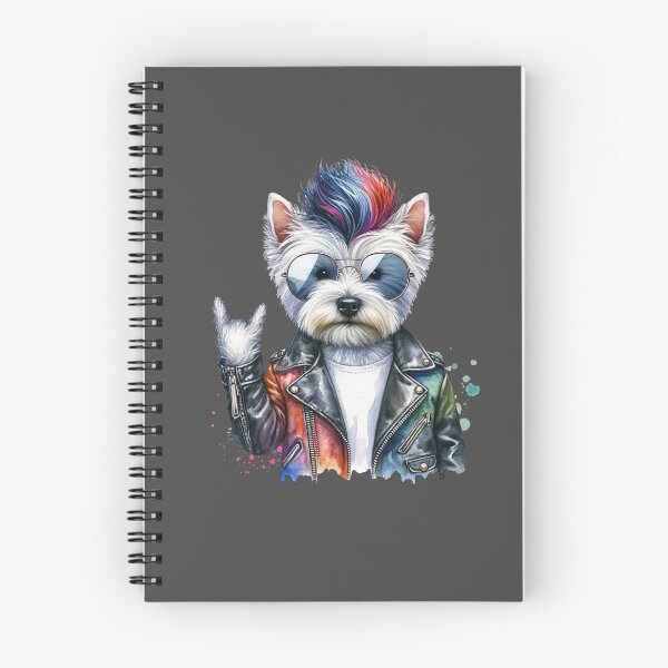 Item preview, West Highland White Terrier Rock Star designed and sold by 93-Store.