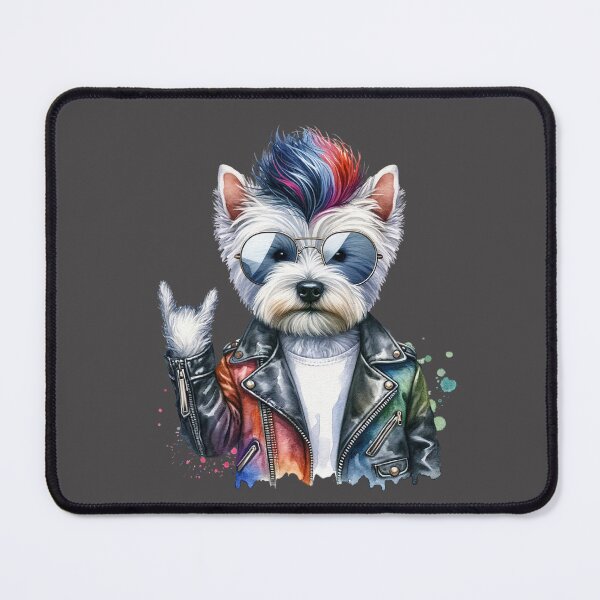 Item preview, West Highland White Terrier Rock Star designed and sold by 93-Store.