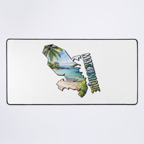 Item preview, Martinique watercolor map designed and sold by Motivburg.