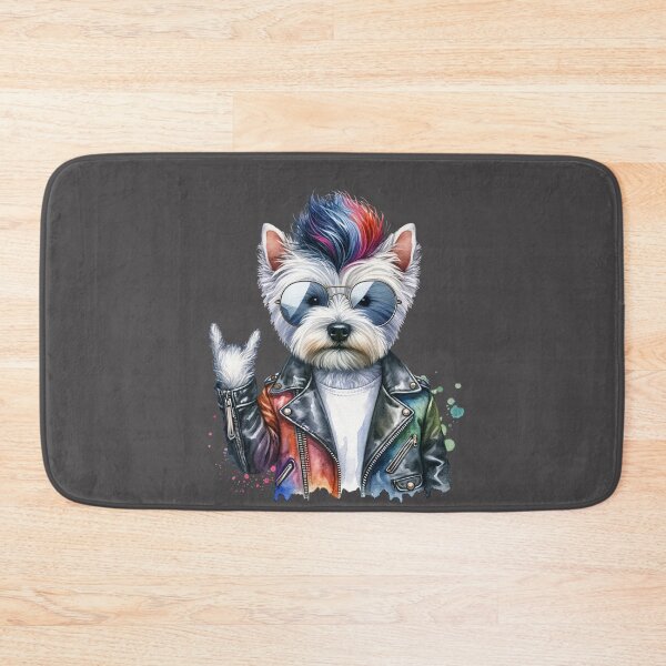Item preview, West Highland White Terrier Rock Star designed and sold by 93-Store.