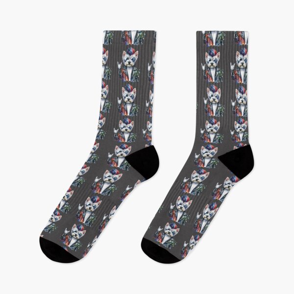 Item preview, West Highland White Terrier Rock Star designed and sold by 93-Store.