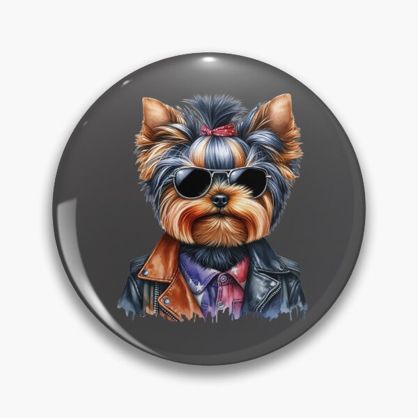 Item preview, Yorkshire Terrier Rock Star designed and sold by 93-Store.